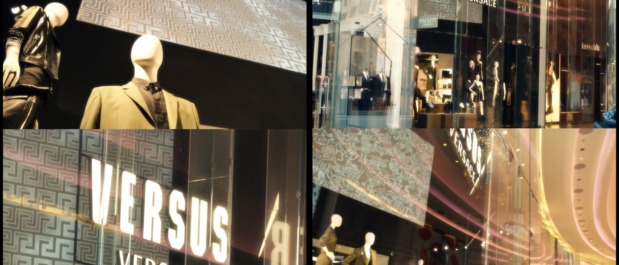 Versace flagship immersive brand experience by Eluxir